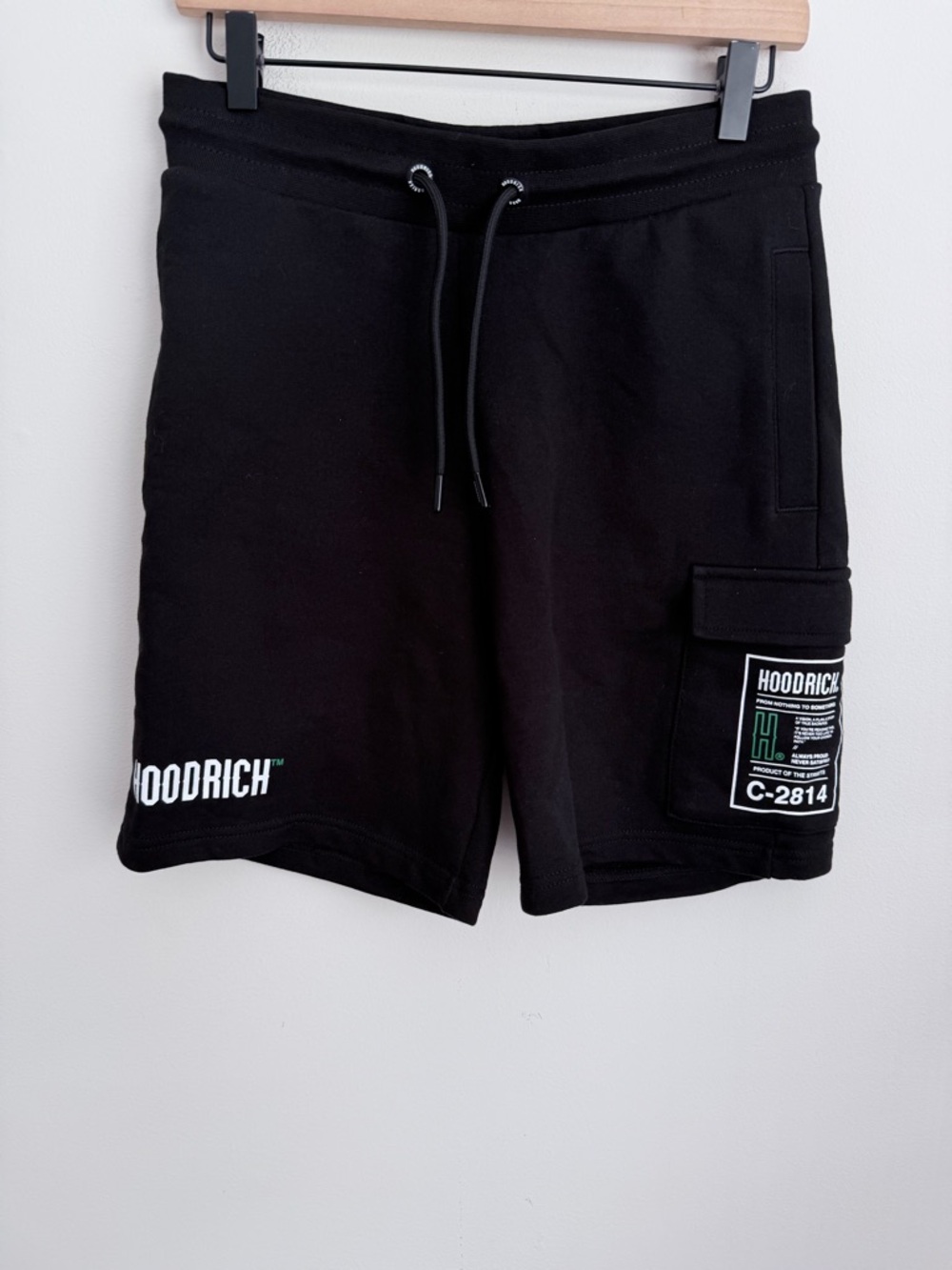 Hoodrich Men's Athletic sweatShorts black S